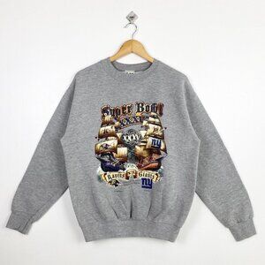 Super Bowl Baltimore ‘Ravens’ Vs New York ‘Giants’ shirt sweatshirt grey
